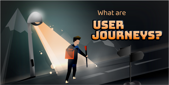 What are user journeys?
