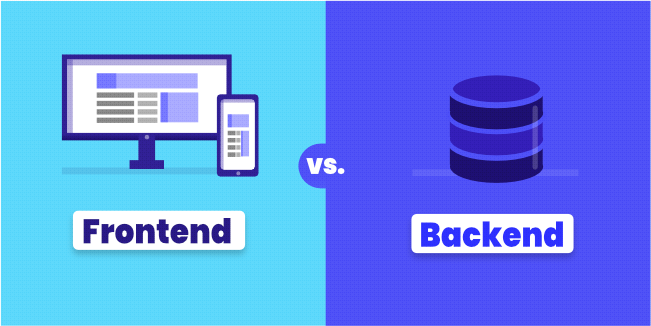 Frontend vs. Backend - What is what?