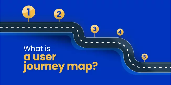What is a user journey map?