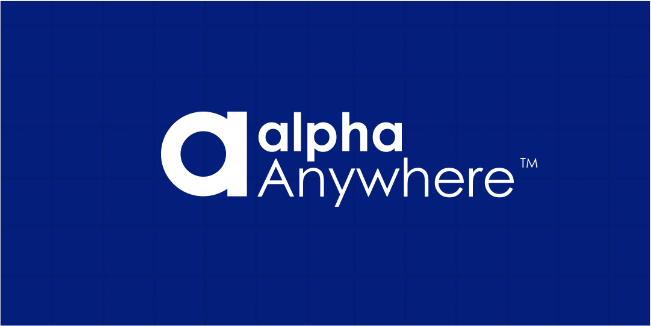 Alpha Anywhere