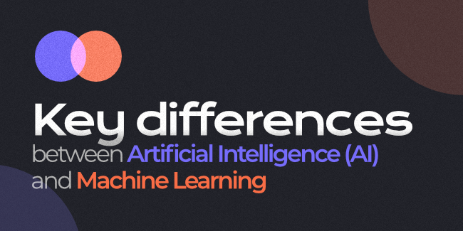 Differences between AI and ML