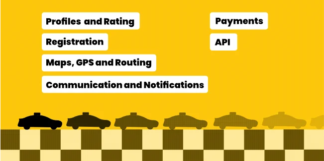 Features Of An Taxi App
