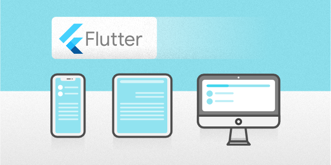 Flutter is a cross-platform app development framework for mobile, desktop, and web