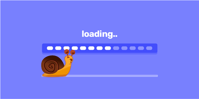 Slow loading speed